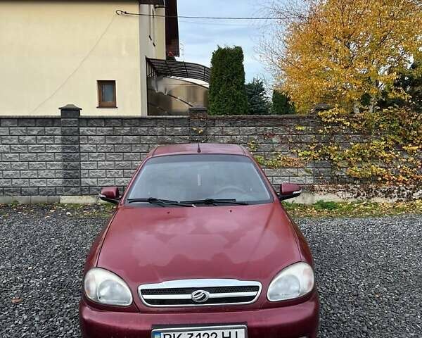 Красный ЗАЗ Ланос, объемом двигателя 1.5 л и пробегом 99 тыс. км за 2450 $, фото 25 на Automoto.ua