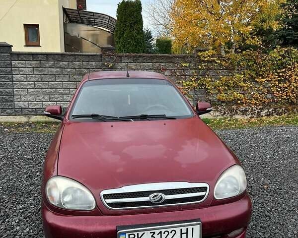 Красный ЗАЗ Ланос, объемом двигателя 1.5 л и пробегом 99 тыс. км за 2450 $, фото 9 на Automoto.ua