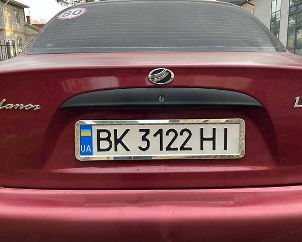 Красный ЗАЗ Ланос, объемом двигателя 1.5 л и пробегом 99 тыс. км за 2450 $, фото 12 на Automoto.ua