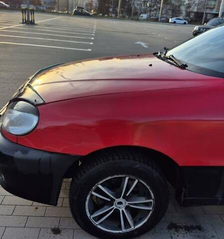 Красный ЗАЗ Ланос, объемом двигателя 1.5 л и пробегом 144 тыс. км за 2500 $, фото 3 на Automoto.ua