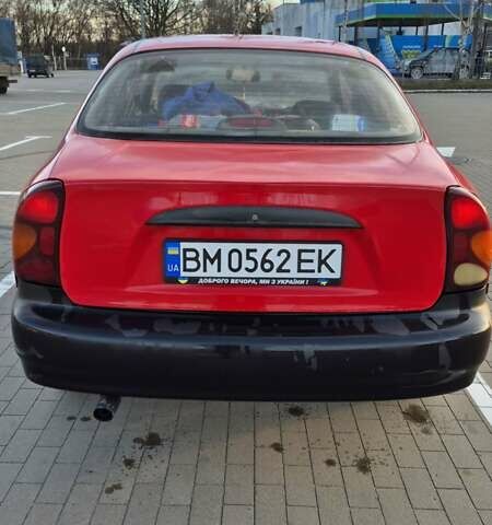Красный ЗАЗ Ланос, объемом двигателя 1.5 л и пробегом 144 тыс. км за 2500 $, фото 6 на Automoto.ua