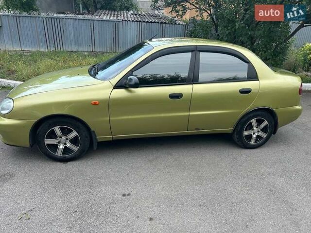 Желтый ЗАЗ Ланос, объемом двигателя 1.5 л и пробегом 247 тыс. км за 3500 $, фото 9 на Automoto.ua