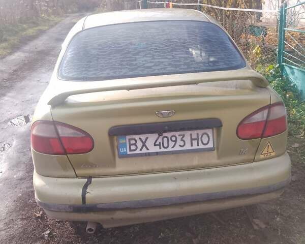 Жовтий ЗАЗ Ланос, об'ємом двигуна 1.39 л та пробігом 300 тис. км за 1350 $, фото 5 на Automoto.ua