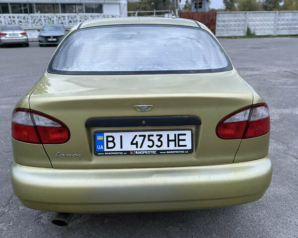 Желтый ЗАЗ Ланос, объемом двигателя 1.39 л и пробегом 126 тыс. км за 2100 $, фото 5 на Automoto.ua