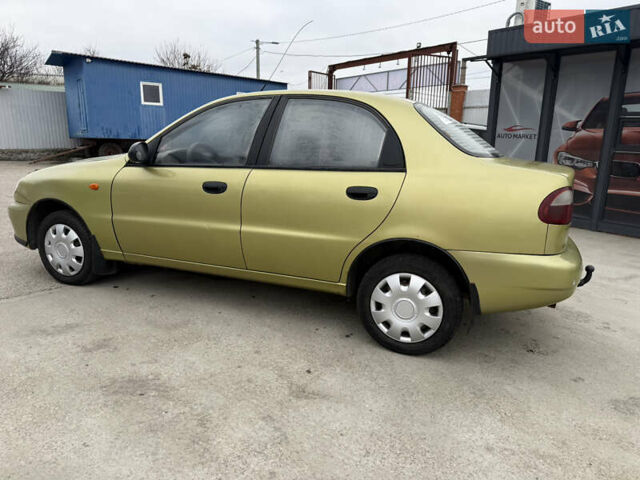 Желтый ЗАЗ Ланос, объемом двигателя 1.4 л и пробегом 153 тыс. км за 2200 $, фото 2 на Automoto.ua
