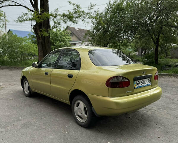 Желтый ЗАЗ Ланос, объемом двигателя 1.5 л и пробегом 272 тыс. км за 2999 $, фото 6 на Automoto.ua