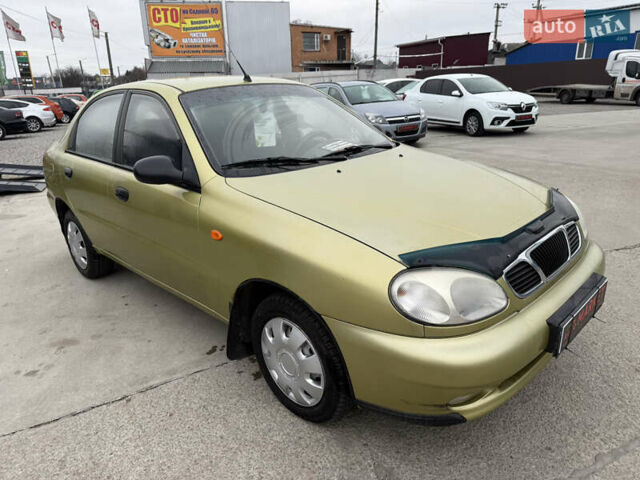 Желтый ЗАЗ Ланос, объемом двигателя 1.4 л и пробегом 153 тыс. км за 2200 $, фото 6 на Automoto.ua