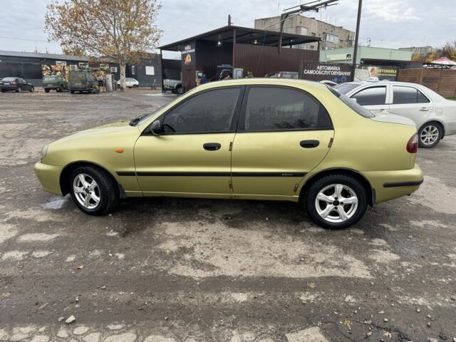ЗАЗ Ланос 2007 у Новониколаевке на Automoto.ua Жовтий ЗАЗ Ланос, об'ємом двигуна 1.4 л та пробігом 245 тис. км за 1400 $, фото 1 на Automoto.ua