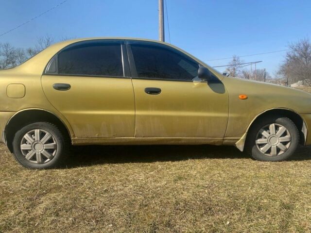 Жовтий ЗАЗ Ланос, об'ємом двигуна 0 л та пробігом 183 тис. км за 1800 $, фото 2 на Automoto.ua