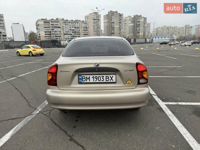 Желтый ЗАЗ Ланос, объемом двигателя 1.5 л и пробегом 219 тыс. км за 3200 $, фото 2 на Automoto.ua