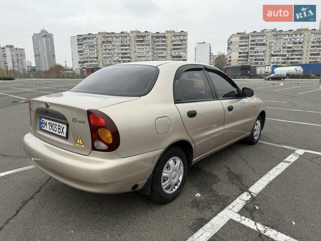 Желтый ЗАЗ Ланос, объемом двигателя 1.5 л и пробегом 219 тыс. км за 3200 $, фото 3 на Automoto.ua