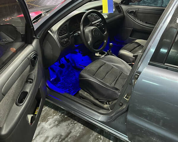 Сірий ЗАЗ Ланос, об'ємом двигуна 1.5 л та пробігом 168 тис. км за 3000 $, фото 5 на Automoto.ua