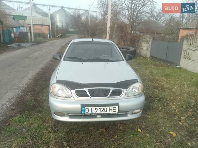 Сірий ЗАЗ Ланос, об'ємом двигуна 1.5 л та пробігом 111 тис. км за 2000 $, фото 4 на Automoto.ua
