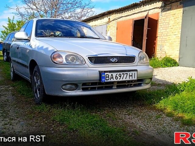 Сірий ЗАЗ Ланос, об'ємом двигуна 1.4 л та пробігом 170 тис. км за 3650 $, фото 1 на Automoto.ua