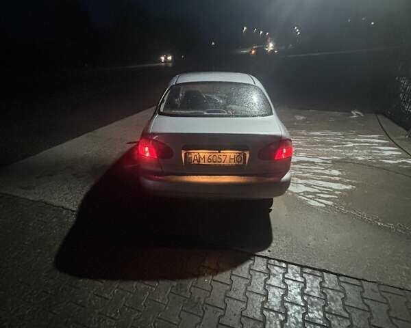 Сірий ЗАЗ Ланос, об'ємом двигуна 1.39 л та пробігом 155 тис. км за 2500 $, фото 4 на Automoto.ua