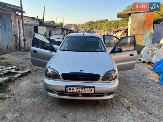 Сірий ЗАЗ Ланос, об'ємом двигуна 1.4 л та пробігом 100 тис. км за 1900 $, фото 9 на Automoto.ua