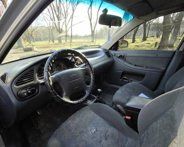 Сірий ЗАЗ Ланос, об'ємом двигуна 1.5 л та пробігом 222 тис. км за 2650 $, фото 6 на Automoto.ua