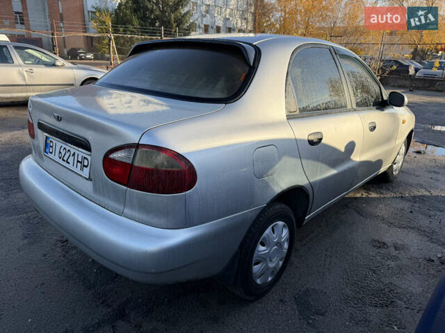 Сірий ЗАЗ Ланос, об'ємом двигуна 1.39 л та пробігом 230 тис. км за 2100 $, фото 2 на Automoto.ua