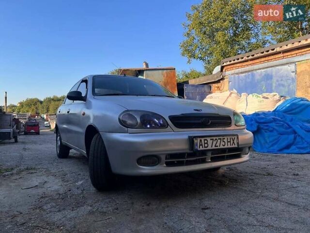 Сірий ЗАЗ Ланос, об'ємом двигуна 1.4 л та пробігом 100 тис. км за 1900 $, фото 8 на Automoto.ua