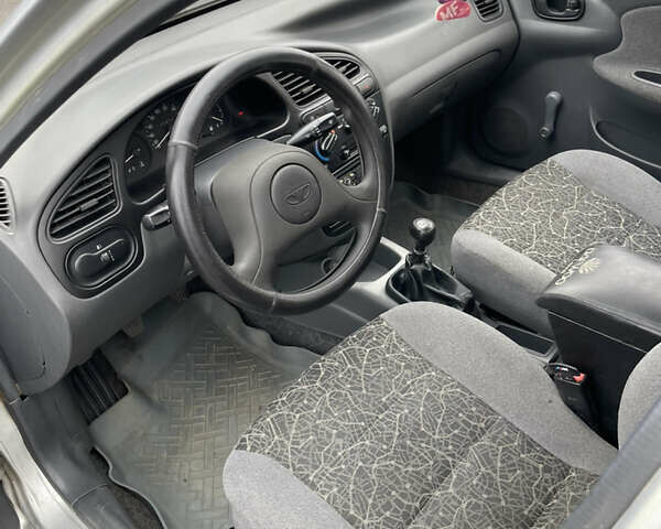 Сірий ЗАЗ Ланос, об'ємом двигуна 1.4 л та пробігом 105 тис. км за 1600 $, фото 6 на Automoto.ua