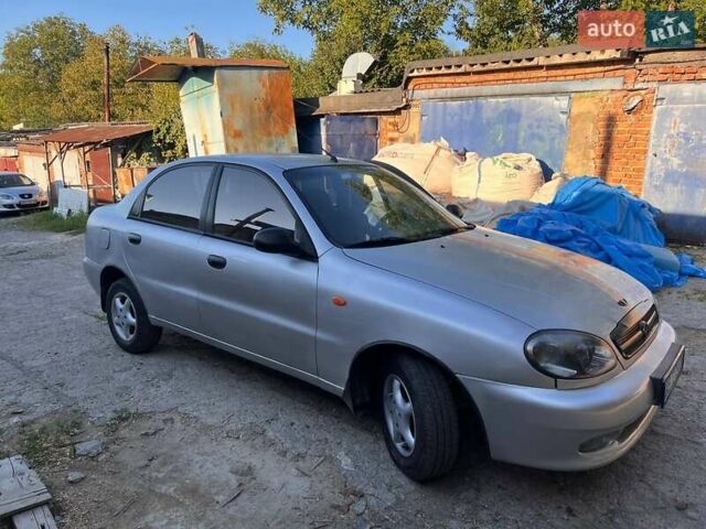 Сірий ЗАЗ Ланос, об'ємом двигуна 1.4 л та пробігом 100 тис. км за 1900 $, фото 7 на Automoto.ua