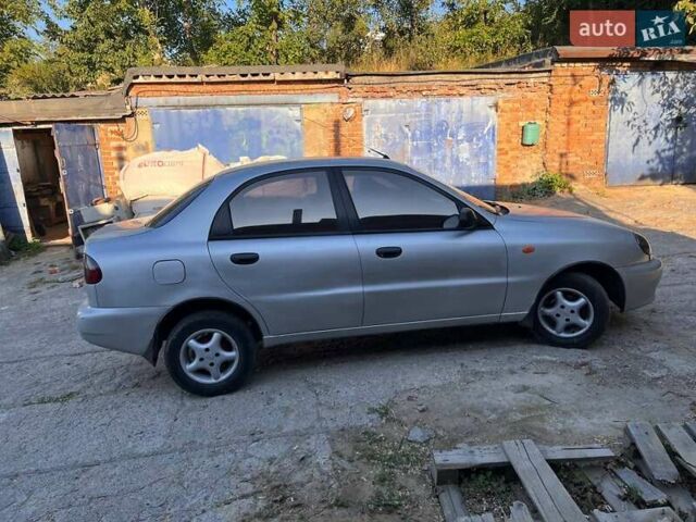 Сірий ЗАЗ Ланос, об'ємом двигуна 1.4 л та пробігом 100 тис. км за 1900 $, фото 6 на Automoto.ua