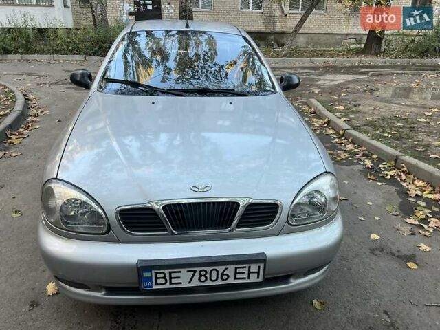 Сірий ЗАЗ Ланос, об'ємом двигуна 1.39 л та пробігом 130 тис. км за 2300 $, фото 2 на Automoto.ua