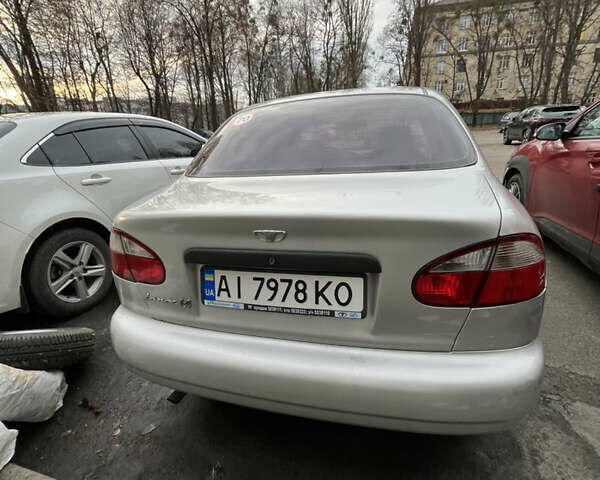 Сірий ЗАЗ Ланос, об'ємом двигуна 1.4 л та пробігом 124 тис. км за 2300 $, фото 6 на Automoto.ua