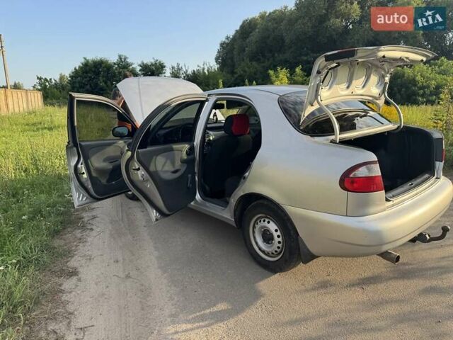 Серый ЗАЗ Ланос, объемом двигателя 1.39 л и пробегом 90 тыс. км за 2900 $, фото 5 на Automoto.ua