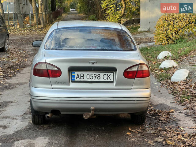 Сірий ЗАЗ Ланос, об'ємом двигуна 1.4 л та пробігом 175 тис. км за 1800 $, фото 5 на Automoto.ua