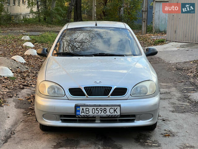 Сірий ЗАЗ Ланос, об'ємом двигуна 1.4 л та пробігом 175 тис. км за 1800 $, фото 1 на Automoto.ua