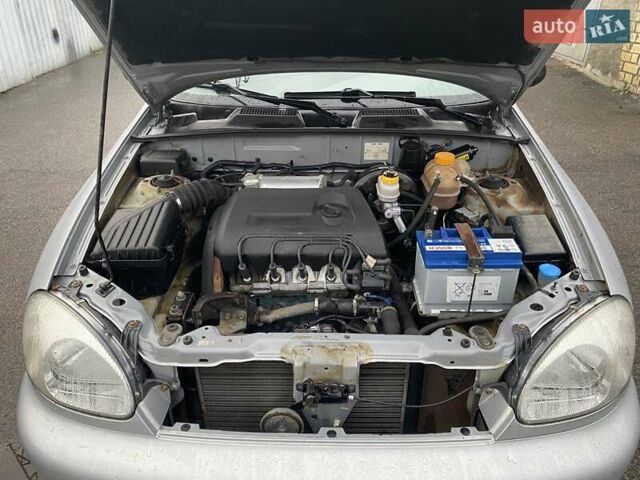Сірий ЗАЗ Ланос, об'ємом двигуна 1.39 л та пробігом 69 тис. км за 2900 $, фото 10 на Automoto.ua