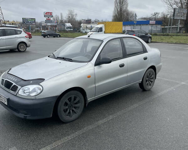 Сірий ЗАЗ Ланос, об'ємом двигуна 1.4 л та пробігом 105 тис. км за 1600 $, фото 2 на Automoto.ua