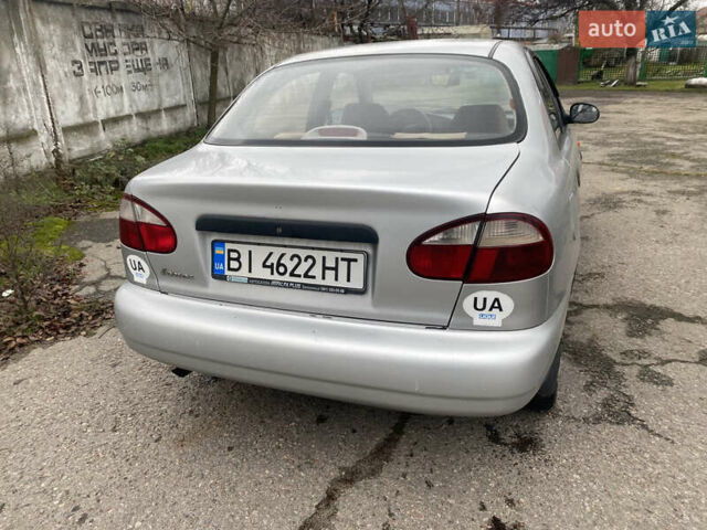 Серый ЗАЗ Ланос, объемом двигателя 1.39 л и пробегом 290 тыс. км за 1555 $, фото 4 на Automoto.ua