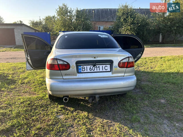 Серый ЗАЗ Ланос, объемом двигателя 1.39 л и пробегом 163 тыс. км за 3200 $, фото 11 на Automoto.ua