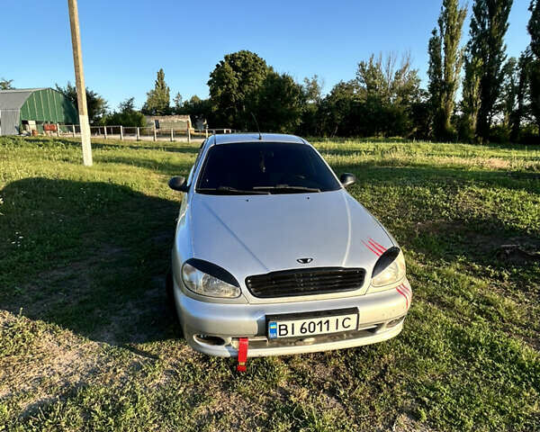 Серый ЗАЗ Ланос, объемом двигателя 1.39 л и пробегом 163 тыс. км за 3200 $, фото 3 на Automoto.ua