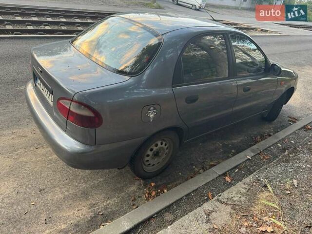 Сірий ЗАЗ Ланос, об'ємом двигуна 1.5 л та пробігом 163 тис. км за 3000 $, фото 1 на Automoto.ua