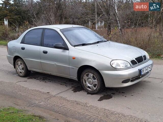 Сірий ЗАЗ Ланос, об'ємом двигуна 1.5 л та пробігом 207 тис. км за 2300 $, фото 4 на Automoto.ua