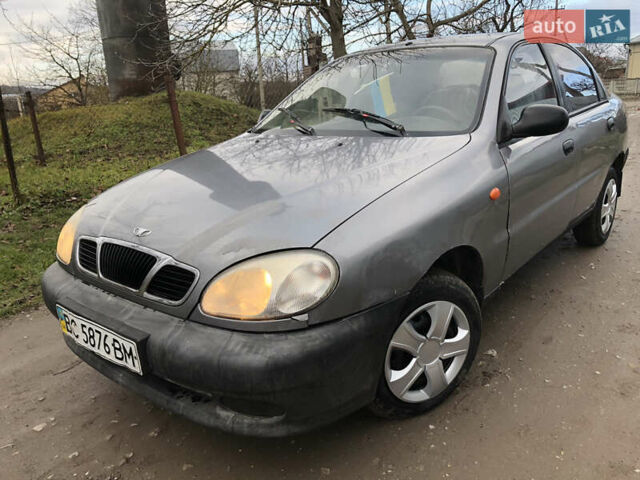 Сірий ЗАЗ Ланос, об'ємом двигуна 1.5 л та пробігом 130 тис. км за 999 $, фото 1 на Automoto.ua