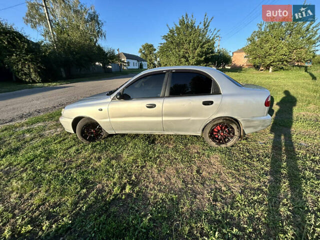 Серый ЗАЗ Ланос, объемом двигателя 1.39 л и пробегом 163 тыс. км за 3200 $, фото 4 на Automoto.ua