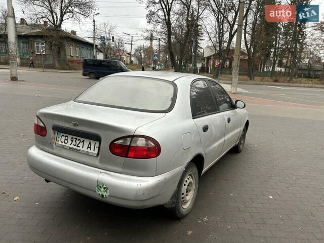 Серый ЗАЗ Ланос, объемом двигателя 1.39 л и пробегом 250 тыс. км за 900 $, фото 3 на Automoto.ua