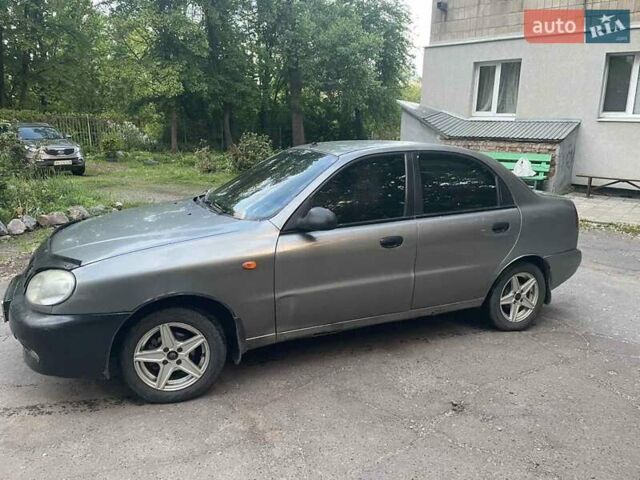 Сірий ЗАЗ Ланос, об'ємом двигуна 1.39 л та пробігом 220 тис. км за 1700 $, фото 1 на Automoto.ua