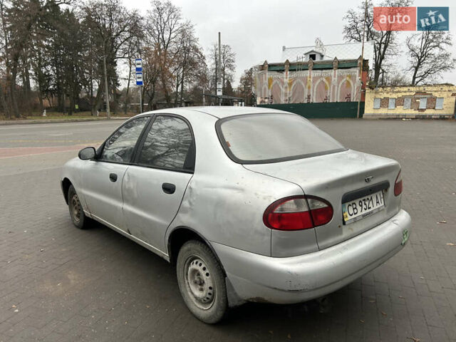 Серый ЗАЗ Ланос, объемом двигателя 1.39 л и пробегом 250 тыс. км за 900 $, фото 4 на Automoto.ua