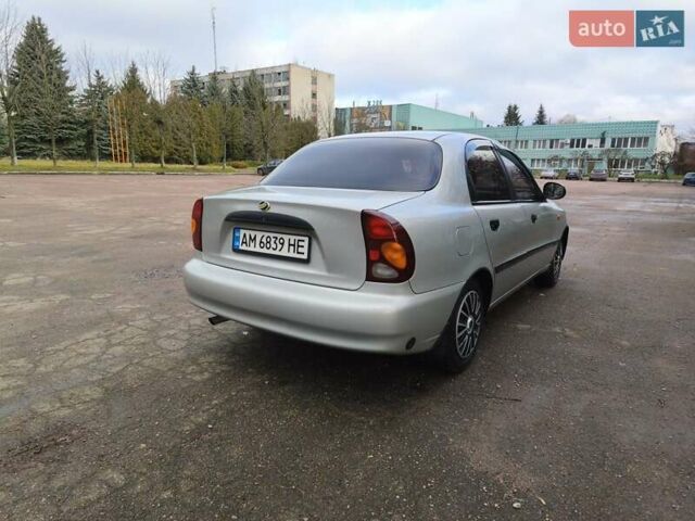 Сірий ЗАЗ Ланос, об'ємом двигуна 1.5 л та пробігом 194 тис. км за 2799 $, фото 5 на Automoto.ua