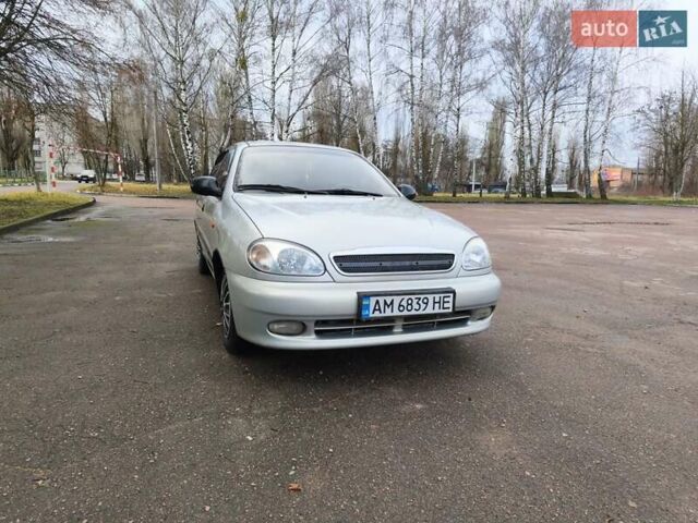 Сірий ЗАЗ Ланос, об'ємом двигуна 1.5 л та пробігом 194 тис. км за 2799 $, фото 3 на Automoto.ua