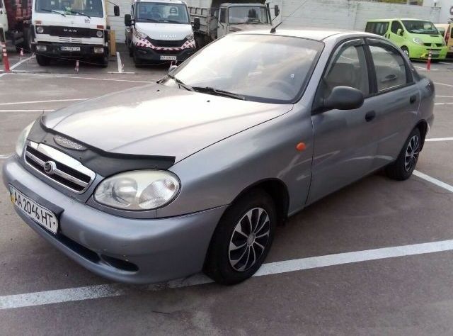 Серый ЗАЗ Ланос, объемом двигателя 1.5 л и пробегом 149 тыс. км за 1750 $, фото 2 на Automoto.ua