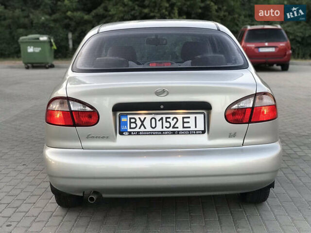 Сірий ЗАЗ Ланос, об'ємом двигуна 1.4 л та пробігом 55 тис. км за 3300 $, фото 17 на Automoto.ua