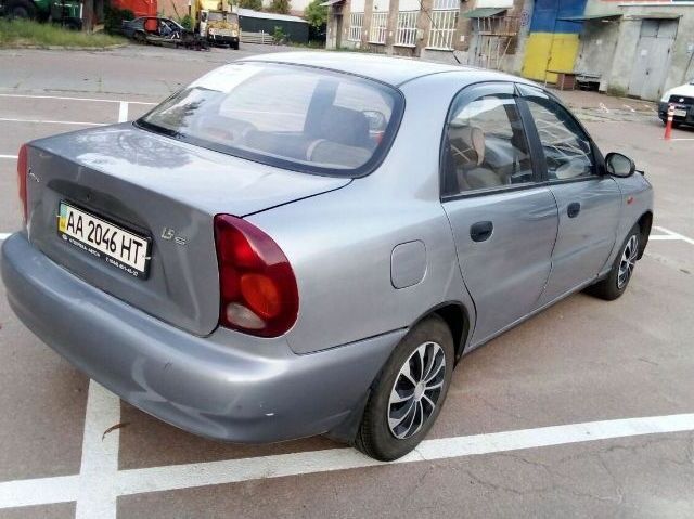 Серый ЗАЗ Ланос, объемом двигателя 1.5 л и пробегом 149 тыс. км за 1750 $, фото 6 на Automoto.ua