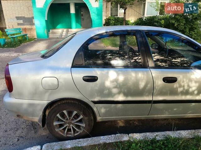 Серый ЗАЗ Ланос, объемом двигателя 1.5 л и пробегом 223 тыс. км за 2300 $, фото 5 на Automoto.ua