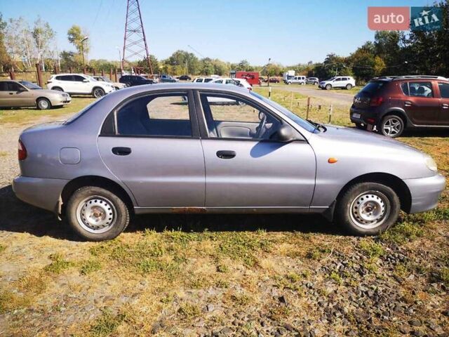 Сірий ЗАЗ Ланос, об'ємом двигуна 1.6 л та пробігом 69 тис. км за 3800 $, фото 7 на Automoto.ua